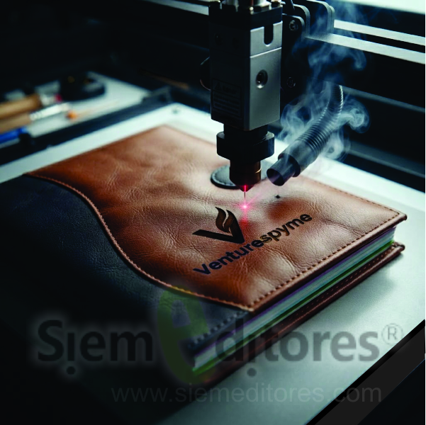 Agendas corporativas personalizadas en grabado laser para empresas