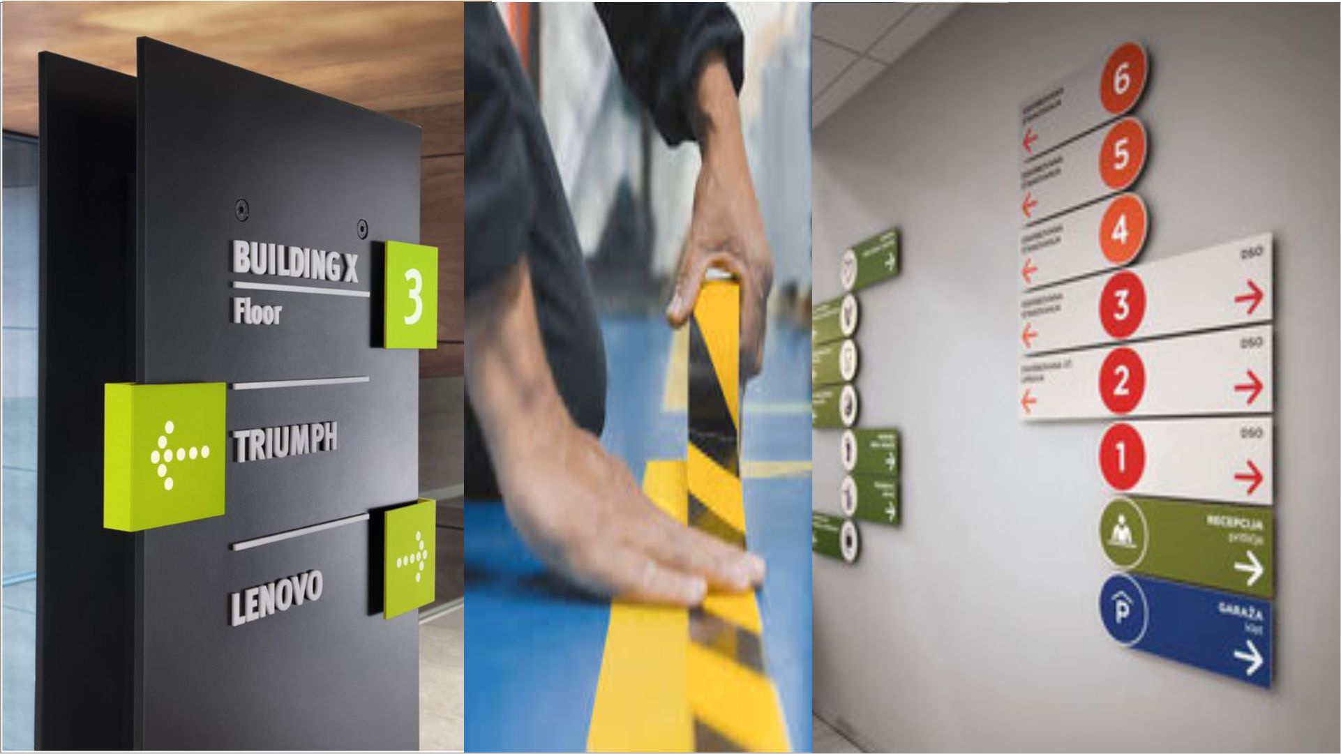 fabrica de señalizacion de seguridad industrial y arquitectonica