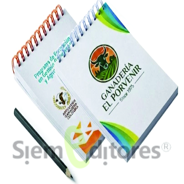 Libretas personalizadas para empresas